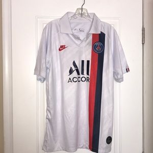 PSG Mbappe jersey size L away white